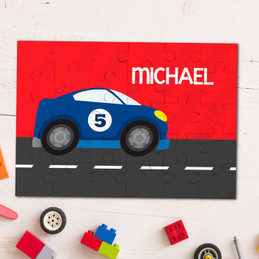 Super fast car Personalized Puzzles