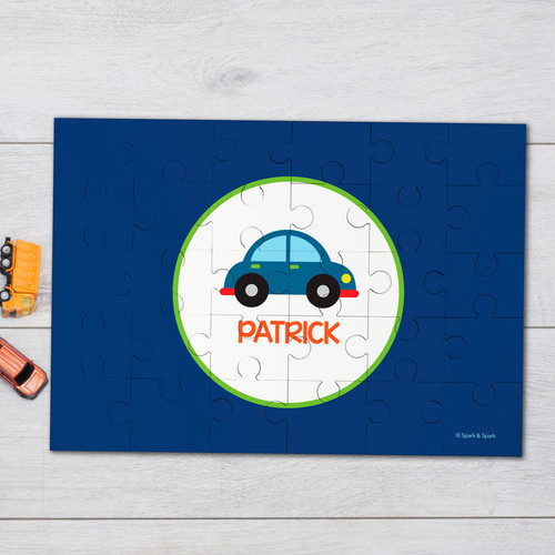Cute little car Personalized Puzzles