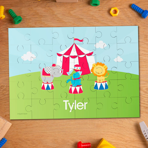 Fun Circus Personalized Puzzles