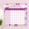 Circles And Circles Purple Kids Chore Chart