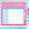 Colorful Arrows Chore Calendar