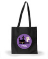 A ghost in the town halloween bags SP10