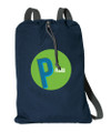 Double Initial Green Personalized Bags Sp70