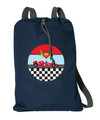 Fast Race Personalized Drawstring Bags