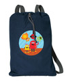 Monster Attack Personalized Kids Bags