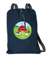 A Day In The Farm Personalized Drawstring Bags