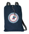 Set Sail Personalized Cinch Bags