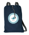 Sweet Little Blue Whale Personalized Bags