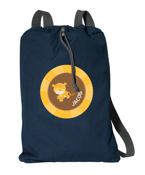 Cute Baby Cheetah Personalized Bags For Kids