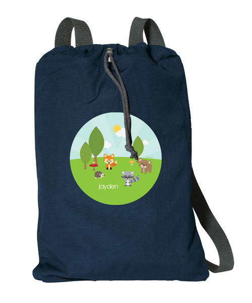 Cute Animals In The Forest Personalized Bags