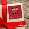 The Traditional Nutcracker Gift Label