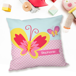 Smiley Butterfly Pillows