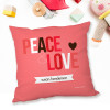 Peace And Love Message Pillows