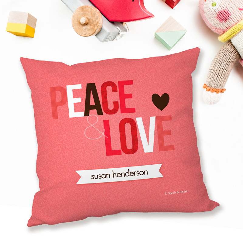 Personalized message outlet pillows