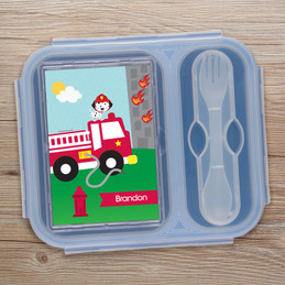 Fighting Fire Collapsible Bento Box