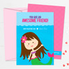 Valentine Classroom Exchange Cards | Friendly Mermaid