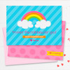 Cute Valentine's Day Exchange Cards | Colorful Rainbow