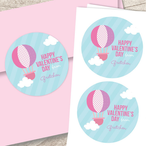 Balloon In The Sky Address Labels