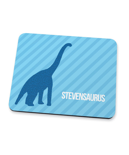 Dino And Me Blue Mouse Pad
