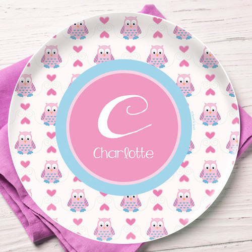 Owl Love Kids Plates