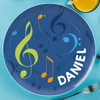 Musical Notes Kids Plate