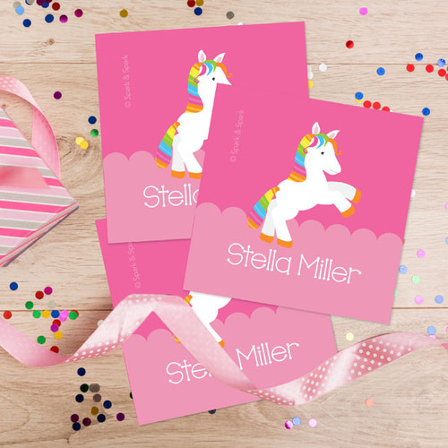 Playful Pony Gift Label Set