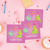 Sweet Bday Girl Gift Label Set