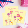 Three Spring Blooms Gift Label Set
