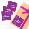 Girly Music Notes Gift Label Set
