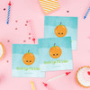 Yummy Orange Gift Label Set