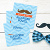 Little Mr. Mustach Gift Label Set