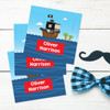 All Aboard Pirates Gift Label Set