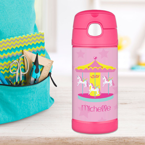 Sweet Carousel Thermos Bottle