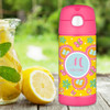 Yellow flowers Pattern Thermos Bottle