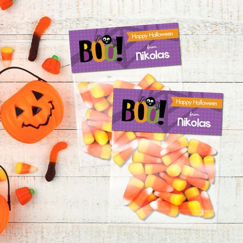 Boo Spider Treat Bags
