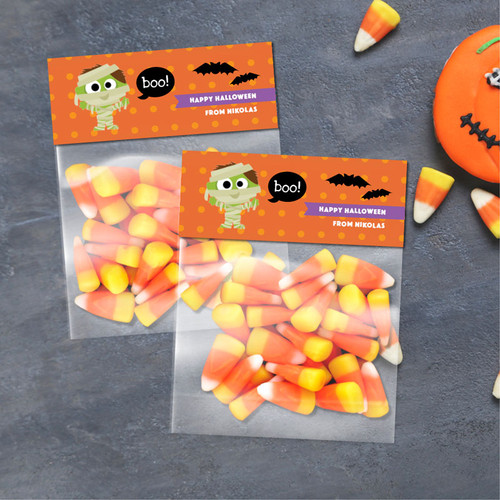 Scary Mummy Halloween Treat Bags