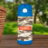 Brown Camouflage Thermos Bottle