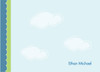 Cute Personalized Notecard | Dreamy Clouds