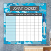 Blue Camouflage Chore Chart For Kids