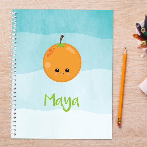 Yummy Oranges Kids Notebook