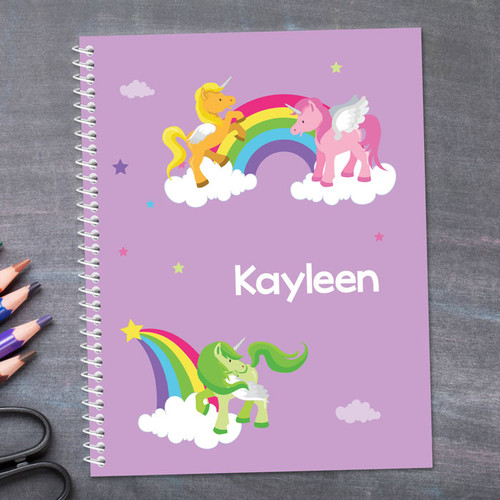 Sweet Unicorns Kids Notebook