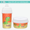 Baby Sippy Cup with Cute Dino