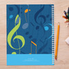 Musical Notes Kids Notebook
