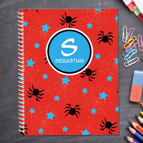 Fun Spider Web Kids Notebook