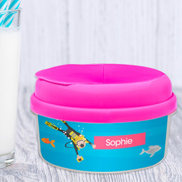 Under the Sea Girl Snack Bowl