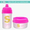 Best sippy cup for milk with Flower Initial