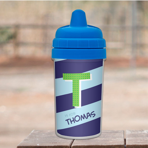 Initial Personalized Baby Sippy Cups