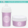 A Shiny Letter Purple Spill Proof Sippy Cup