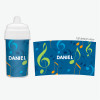 Music Notes Personalized Toddler Sippy Cups