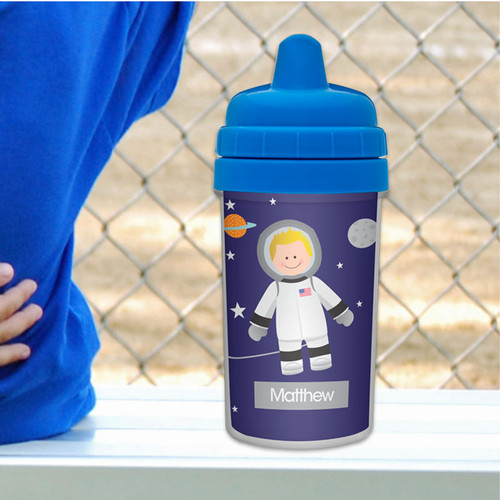 Best Sippy Cup for Milk with Cute Astronaut